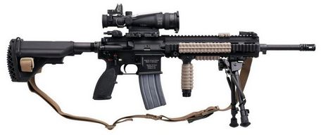 Heckler & Koch HK M27 IAR (Infantry Automatic Rifle) (MODERN) Heckler & Koch HK M27 IAR (Infantry Automatic Rifle)