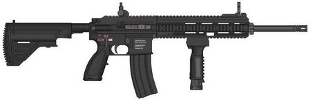 Heckler & Koch HK M27 IAR (Infantry Automatic Rifle) (MODERN) Heckler & Koch HK M27 IAR (Infantry Automatic Rifle)