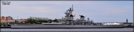 USS New Jersey (BB-62) (KOREAN WAR, VIETNAM WAR, WORLD WAR 2) USS New Jersey (BB-62)