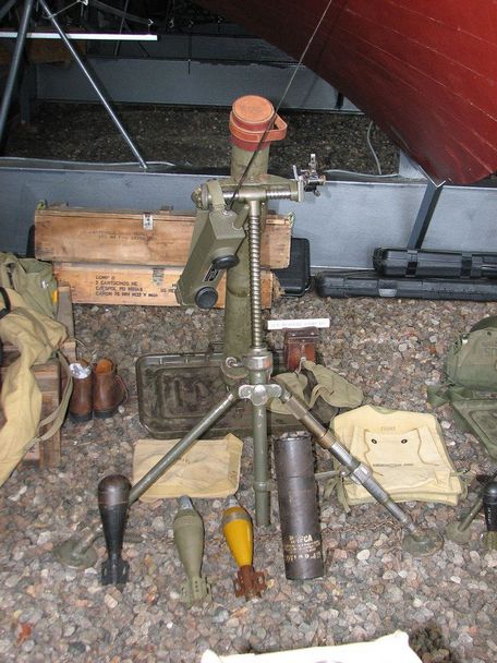 Mortar, 81mm M1 (COLD WAR, INTERWAR, KOREAN WAR, VIETNAM WAR, WORLD WAR 2) Mortar, 81mm M1