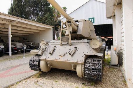 T-100 (T-34/100) (COLD WAR, MODERN, SELF-PROPELLED ARTILLERY) T-100 (T-34/100)