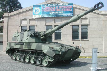 TAMSE VCA 155 (Vehiculo de Combate de Artilleria de 155mm)