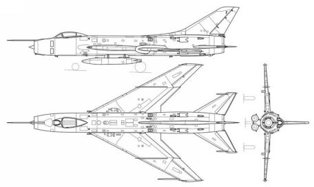 Sukhoi Su-7 (Fitter-A) (COLD WAR, INDO-PAK WAR, SIX DAY WAR, WARSAW PACT, YOM KIPPUR WAR) Sukhoi Su-7 (Fitter-A)