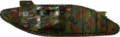 Tank Mk II (WORLD WAR 1) Tank Mk II