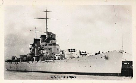 USS St. Louis (CL-49) (WORLD WAR 2) USS St. Louis (CL-49)