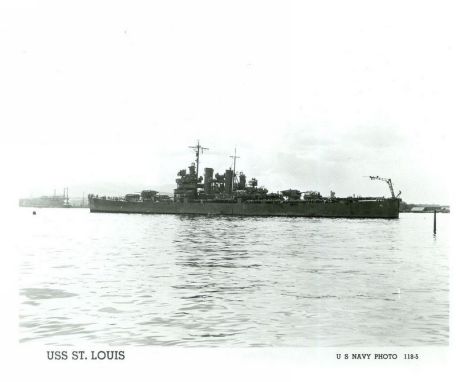 USS St. Louis (CL-49) (WORLD WAR 2) USS St. Louis (CL-49)