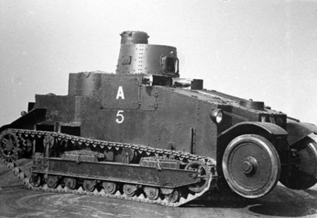 Vickers D3E1 Wheel-cum-Track Machine