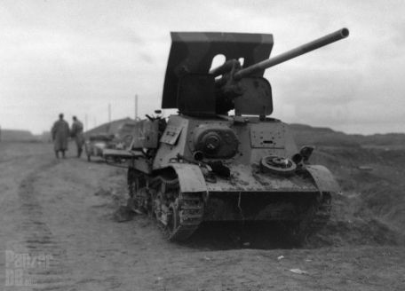 ZiS-30 (SELF-PROPELLED ARTILLERY, WORLD WAR 2) ZiS-30